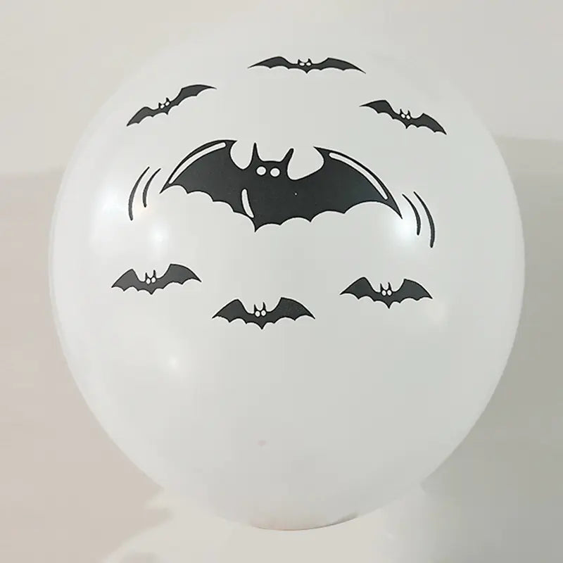 Halloween Skull Black Balloons (Set of Halloween Balloons) - Winima