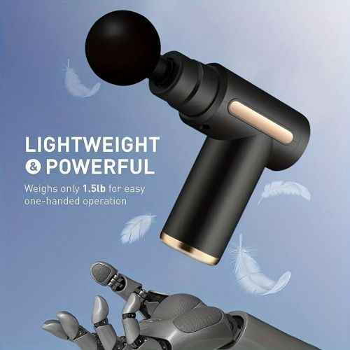 Compact Household Muscle Massager - Mini Fascia Gun with USB Rechargeable Battery - Winima