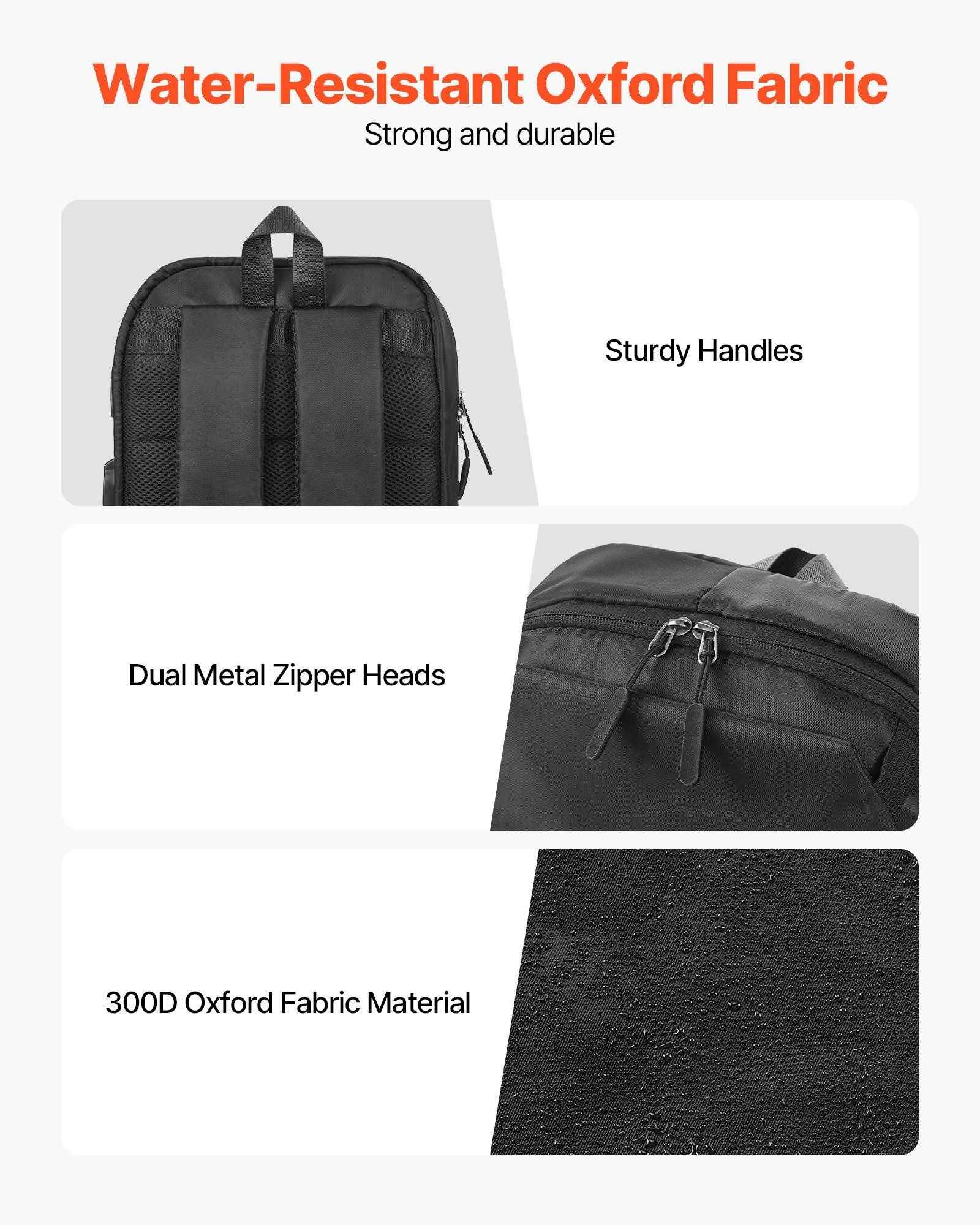 Black Lightweight Backpack - Winima