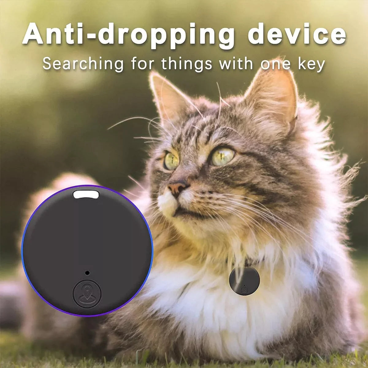 Bluetooth Mini GPS Tracking Air Key Tag Child Pet Finder Tracker Location Device - Winima