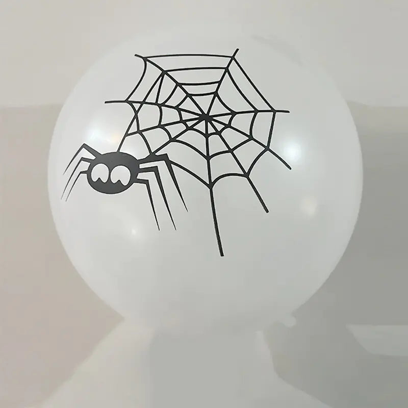 Halloween Skull Black Balloons (Set of Halloween Balloons) - Winima