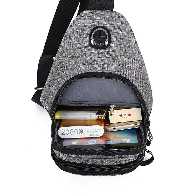 Sling Bag: Crossbody & Chest Fanny Pack for Travel - Winima