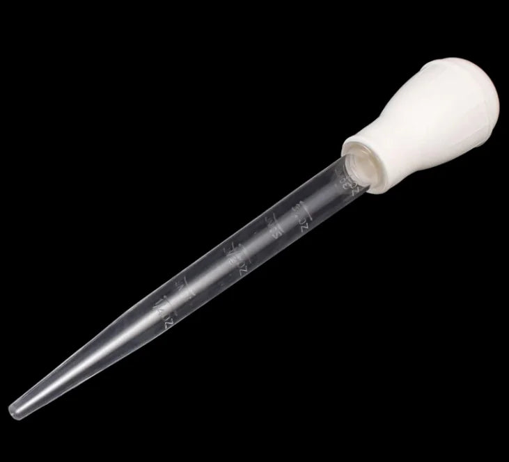 2 PCS Meat & Poultry Baster Heat Resistant BPA Free Turkey Syringe Flavor 30ML - Winima