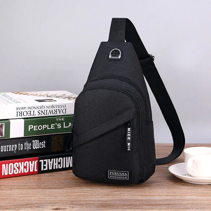 Sling Bag: Crossbody & Chest Fanny Pack for Travel - Winima