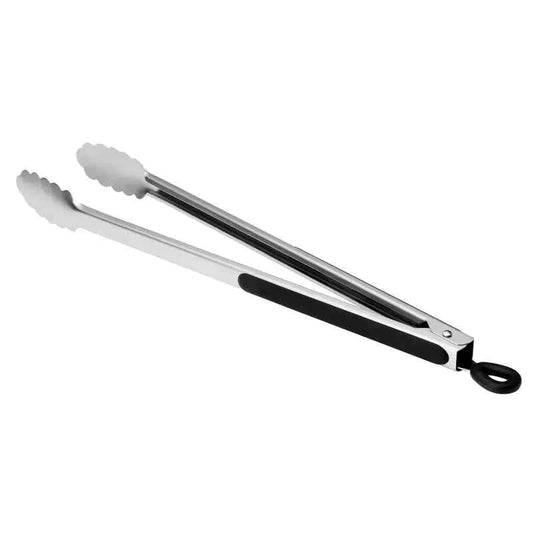 Extra Long Premium Stainless Steel Grill Tongs (1pc)