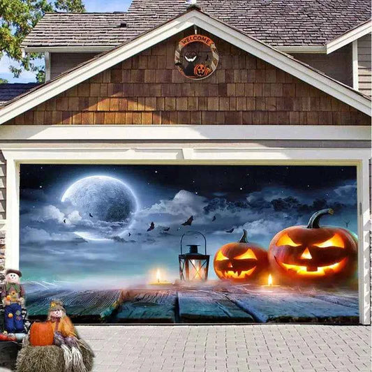 Halloween Garage Door Covers