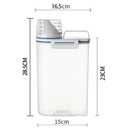 Grain Storage Container with Cup - Winima