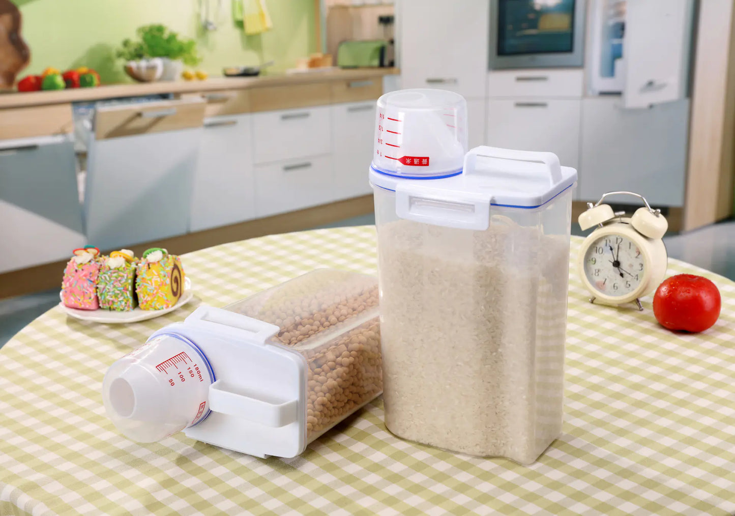 Grain Storage Container with Cup - Winima