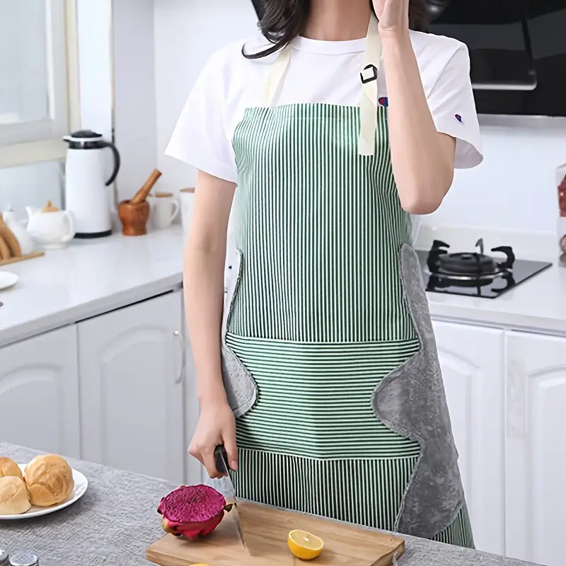 Fashionable Thick Waterproof Cooking Apron for Women - Winima