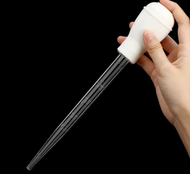 2 PCS Meat & Poultry Baster Heat Resistant BPA Free Turkey Syringe Flavor 30ML - Winima