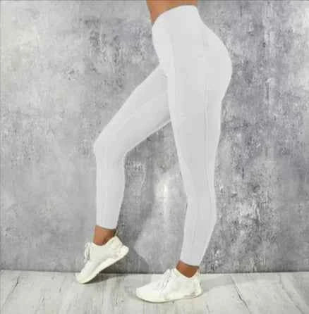 High-Waist Sports Yoga Leggings - Winima