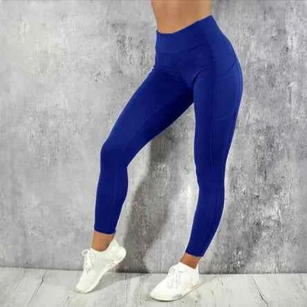 High-Waist Sports Yoga Leggings - Winima