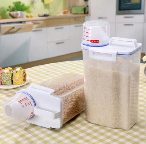 Grain Storage Container with Cup - Winima