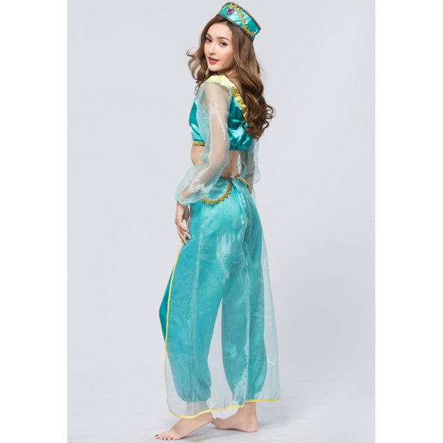 Halloween Costume Aladdin Lamp Role Play Outfit - Winima
