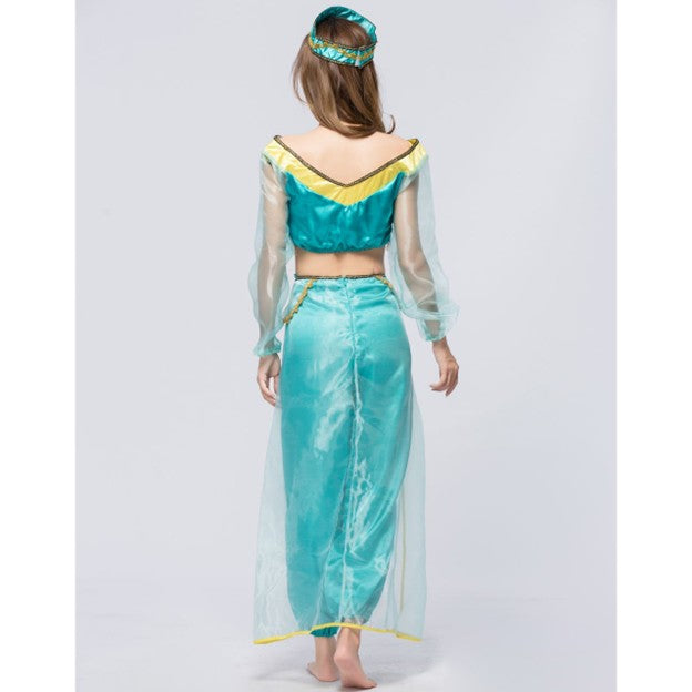 Halloween Costume Aladdin Lamp Role Play Outfit - Winima
