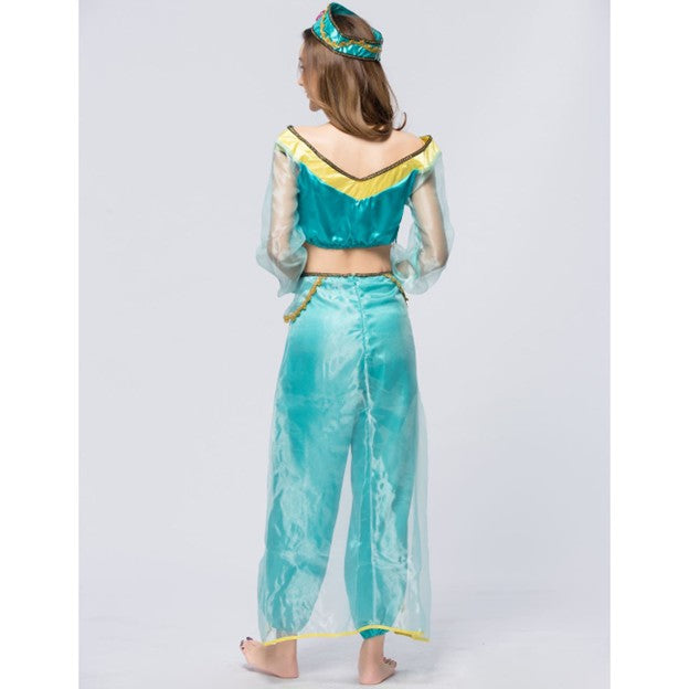 Halloween Costume Aladdin Lamp Role Play Outfit - Winima
