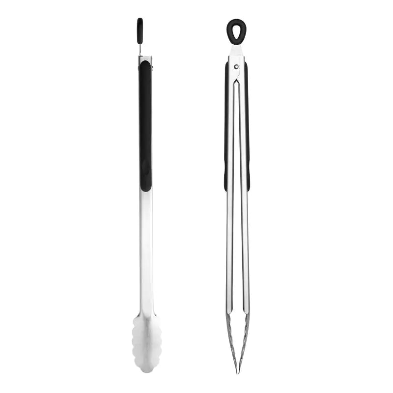 Premium Stainless Steel Extra Long Grill Tongs (1pc) - Winima