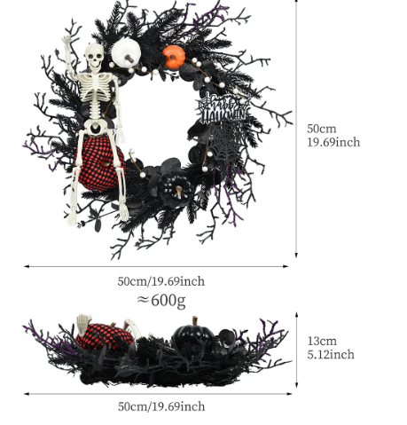Halloween Wreath Decoration - Winima
