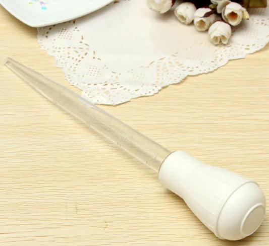 2 PCS Meat & Poultry Baster Heat Resistant BPA Free Turkey Syringe Flavor 30ML - Winima