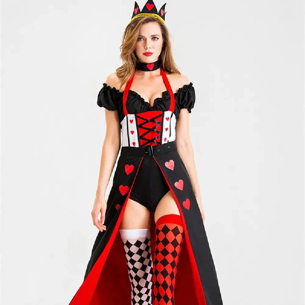 Red Hearts Queen Costume - Winima