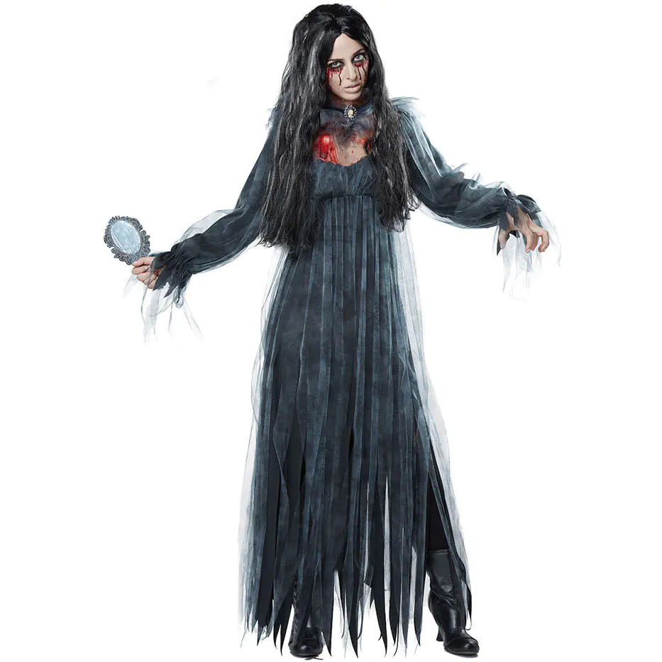 Halloween Bride Costume - Spooky Zombie Outfit & Demon Costume for Halloween