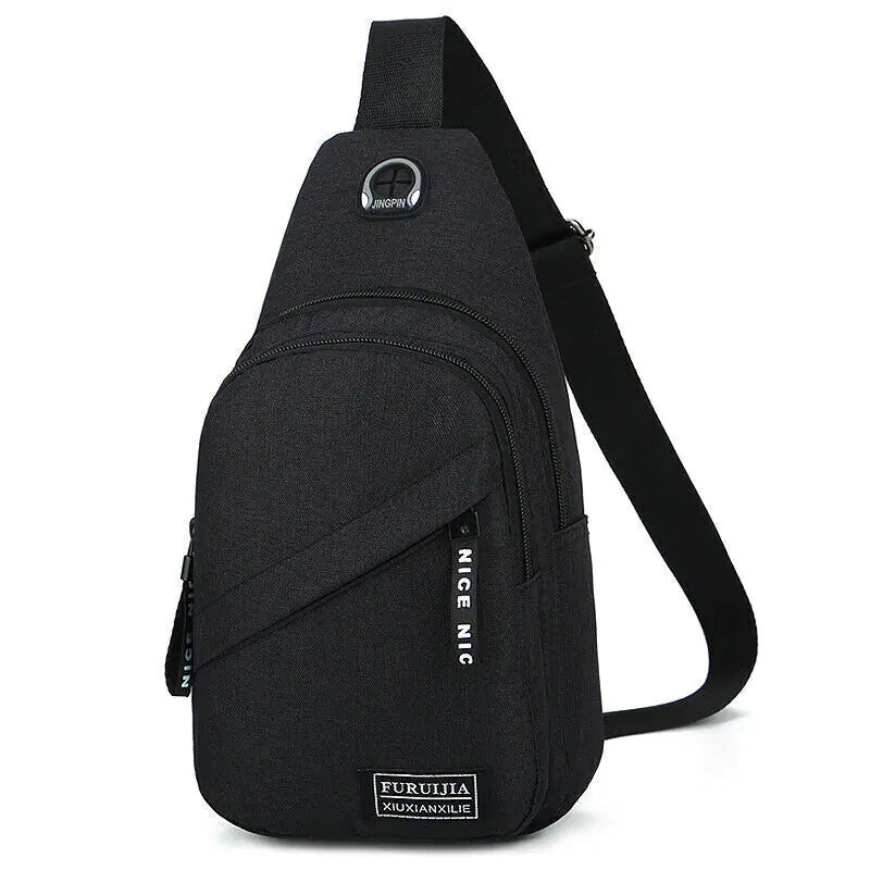 Sling Bag: Crossbody & Chest Fanny Pack for Travel - Winima