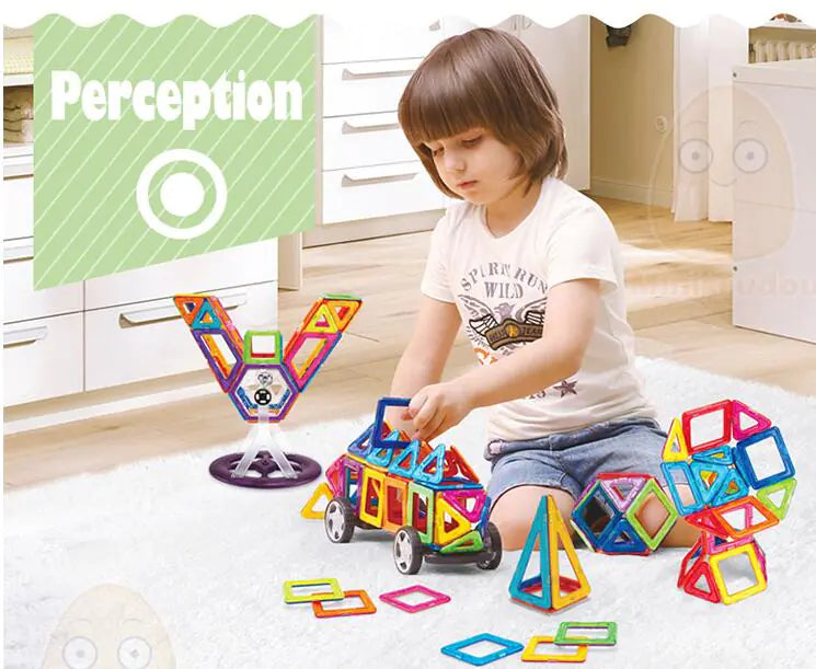 Magnetic Tiles Building Blocks Educational Toys