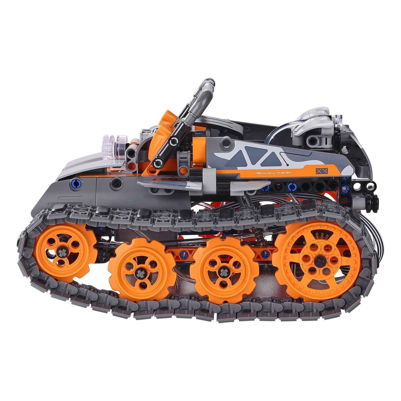Kids STEM Robotics Set: 5-in-1 Remote Control Cars and Robots - 554 PCS Educational Toy