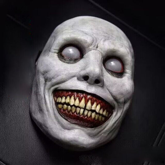 Cosplay Evil Demon Mask - Half Face Latex Halloween Prop for Party Outfit - Winima