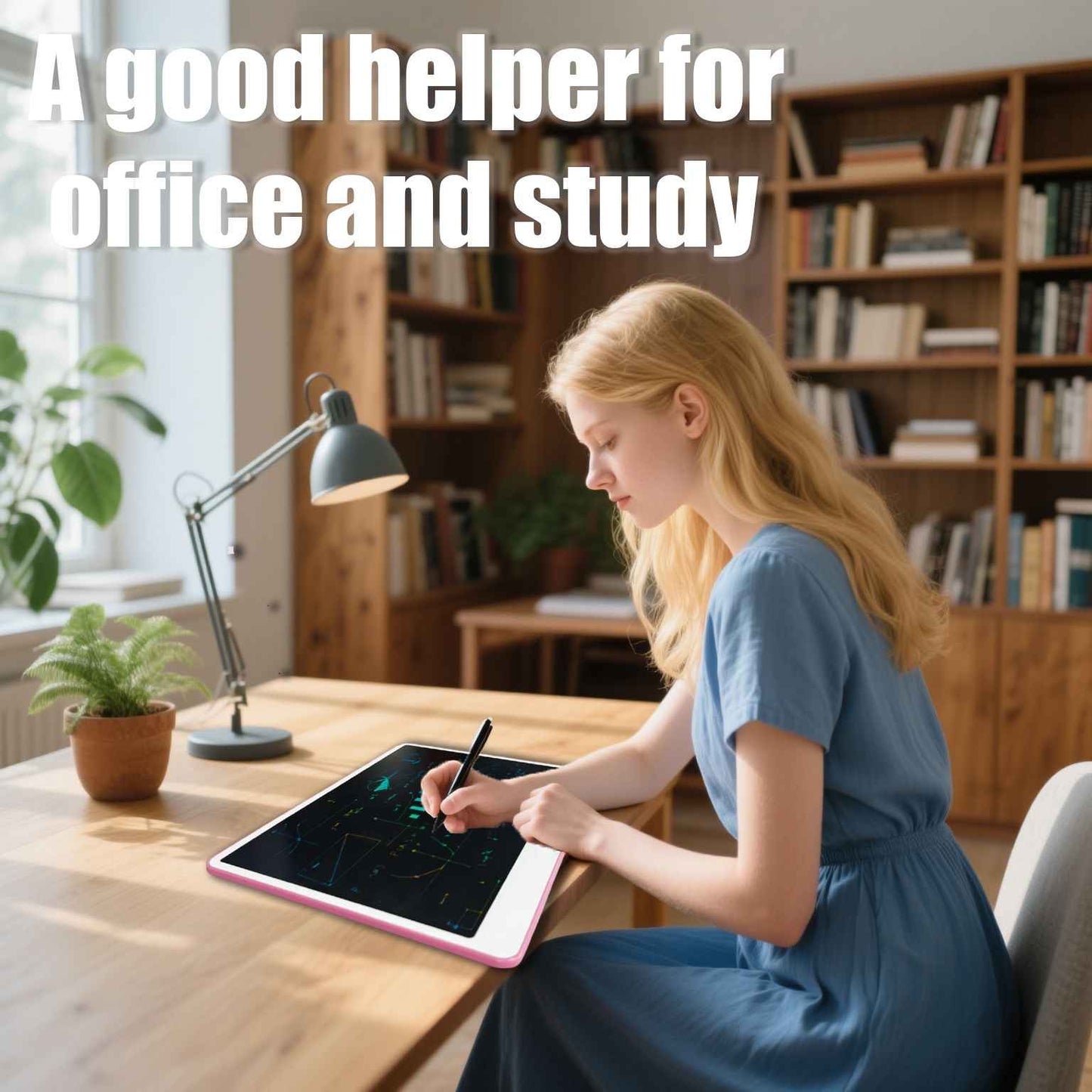 LCD Writing Tablet, Valentines Day Gifts for Kids,16 Inch Colorful Toddler Doodle Board Drawing Tablet, Erasable Reusable Electronic Drawing Pads, Educational and Learning Toys for Kids