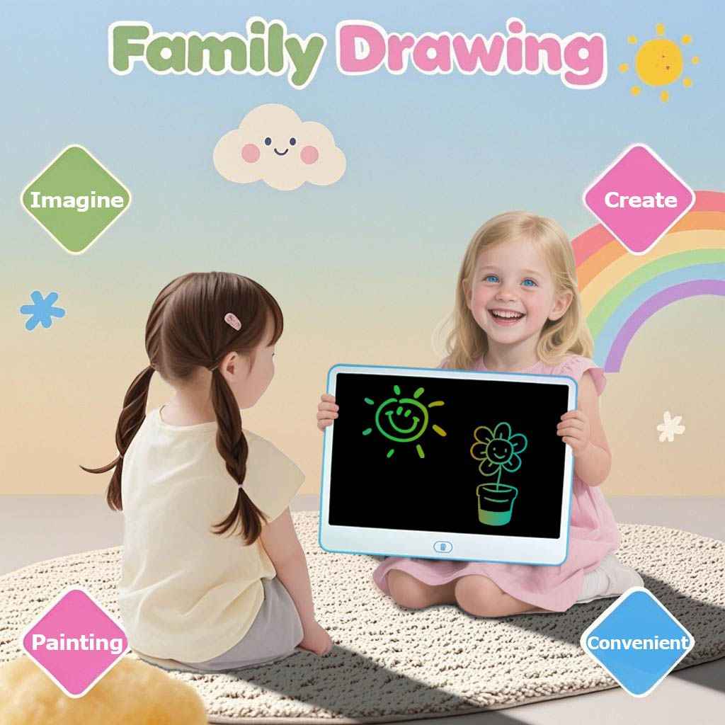 LCD Writing Tablet, Valentines Day Gifts for Kids,16 Inch Colorful Toddler Doodle Board Drawing Tablet, Erasable Reusable Electronic Drawing Pads, Educational and Learning Toys for Kids