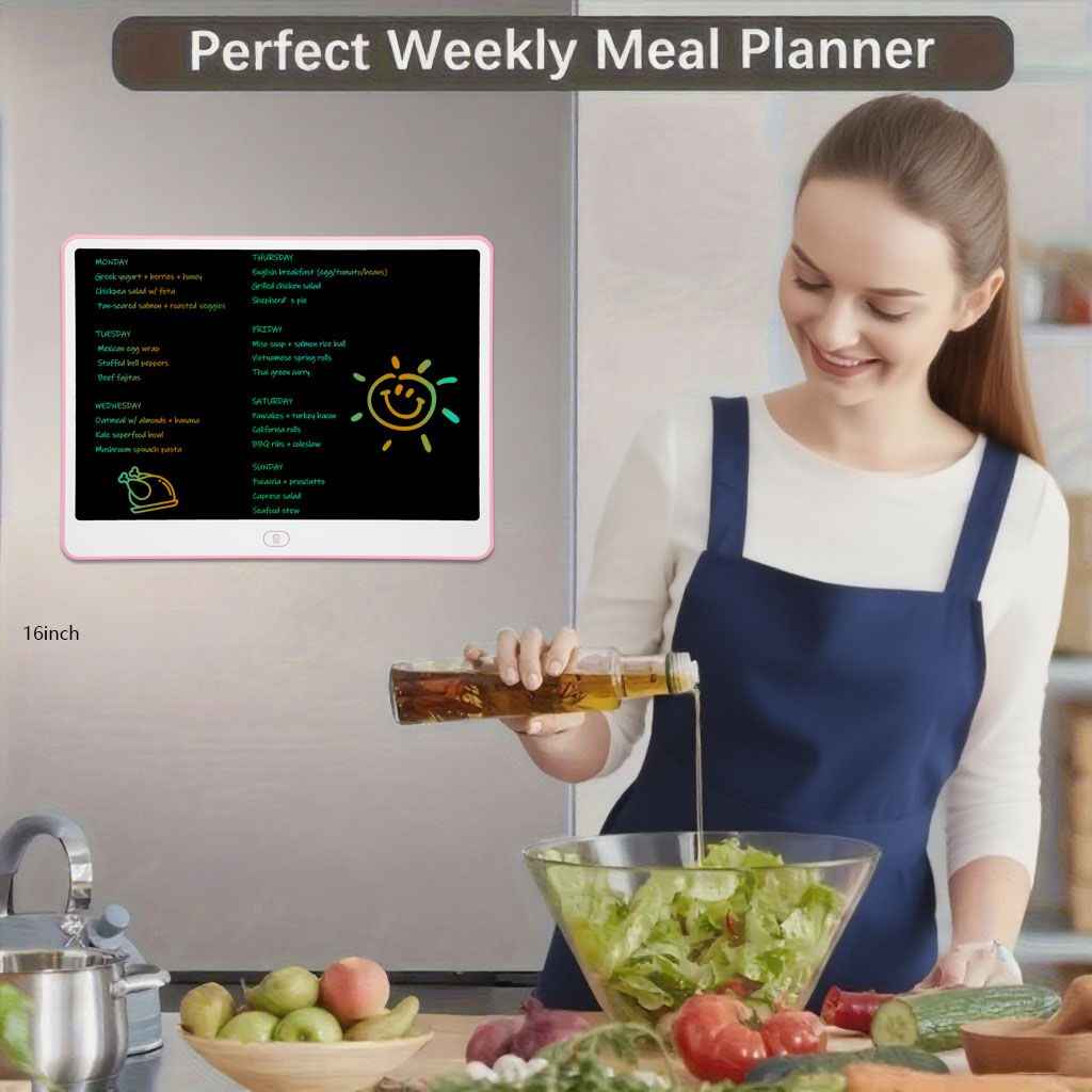 LCD Writing Tablet, Valentines Day Gifts for Kids,16 Inch Colorful Toddler Doodle Board Drawing Tablet, Erasable Reusable Electronic Drawing Pads, Educational and Learning Toys for Kids