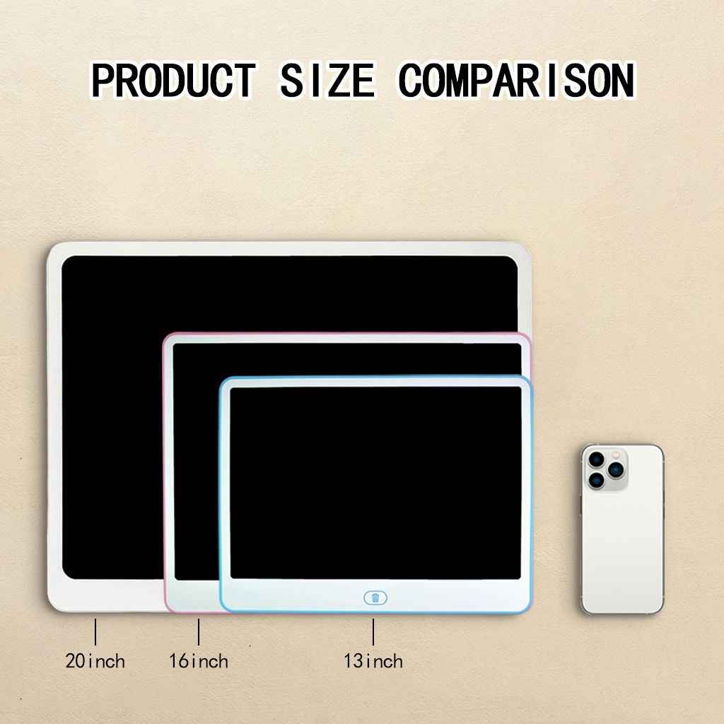 LCD Writing Tablet, Valentines Day Gifts for Kids,16 Inch Colorful Toddler Doodle Board Drawing Tablet, Erasable Reusable Electronic Drawing Pads, Educational and Learning Toys for Kids