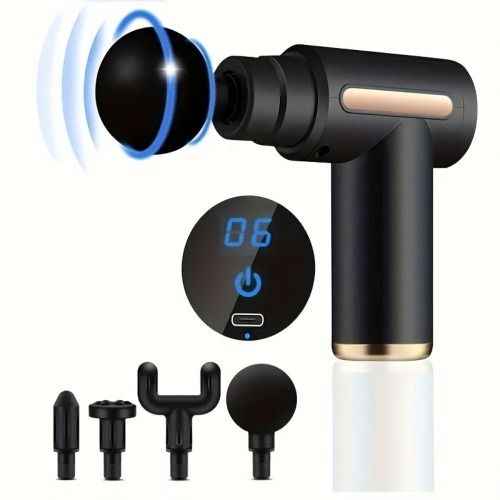 Compact Household Muscle Massager - Mini Fascia Gun with USB Rechargeable Battery - Winima
