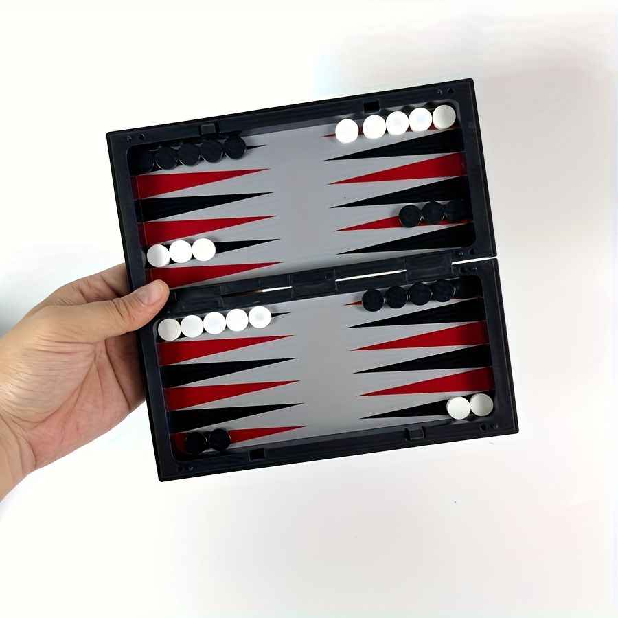 3 In 1 Magnetic Travel Chess Game, Foldable Portable Chess Board Game for Kids, Entertaining Road Trip Toys, Travel Games, and Desktop Toys Perfect Gift for Birthday, Christmas, Thanksgiving