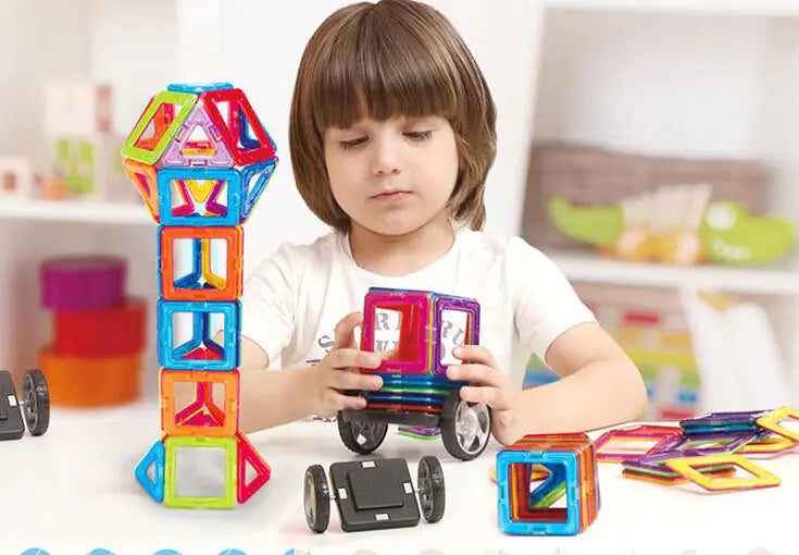 Magnetic Tiles Building Blocks Educational Toys
