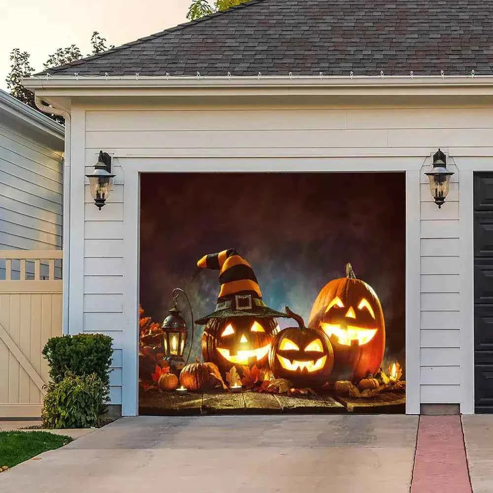 Halloween Garage Door Covers