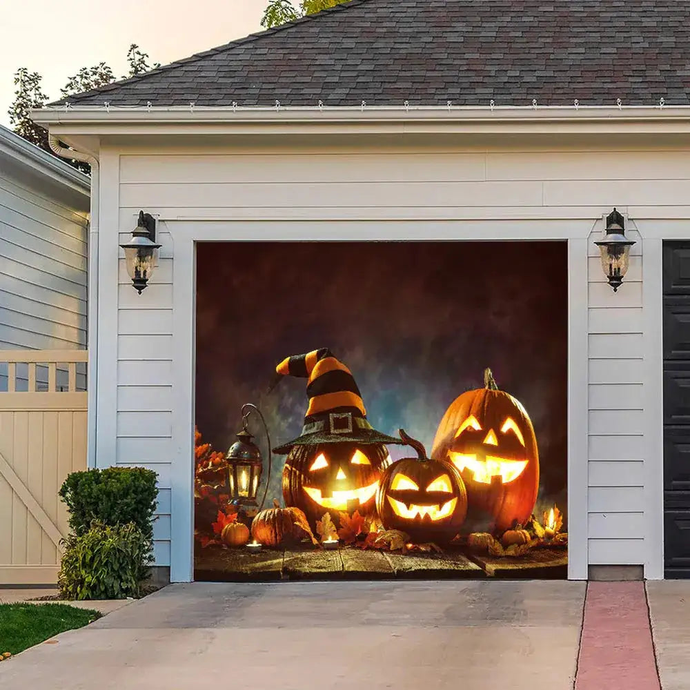 Halloween Garage Door Covers - Winima