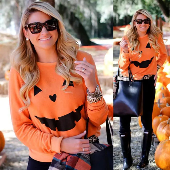 Halloween Pumpkin Sweatshirt - Winima