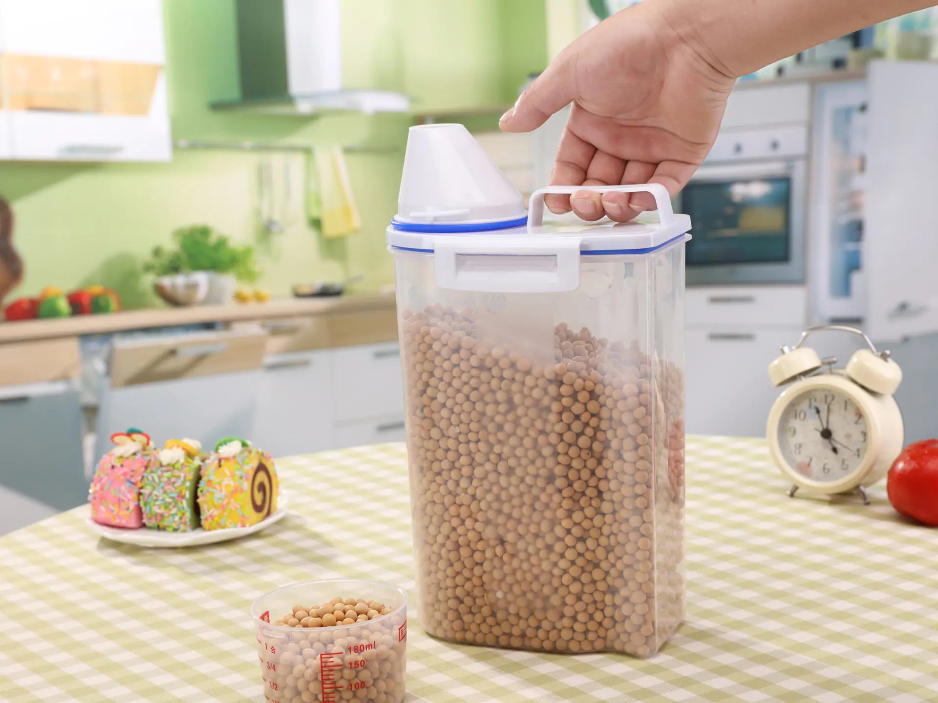 Grain Storage Container with Cup - Winima
