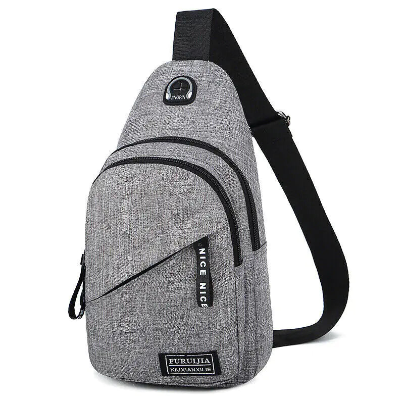 Sling Bag: Crossbody & Chest Fanny Pack for Travel - Winima