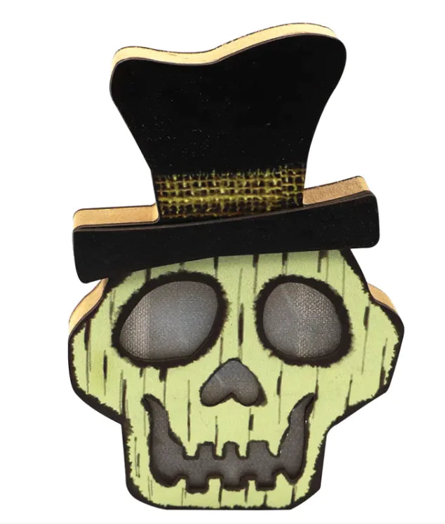 Creative Halloween Wooden Pumpkin Lamp Halloween Decorations - Winima