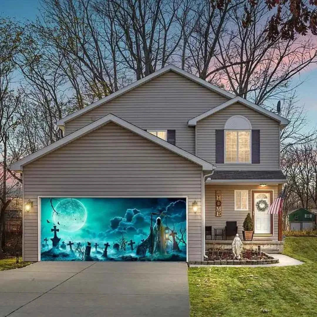 Halloween Garage Door Covers