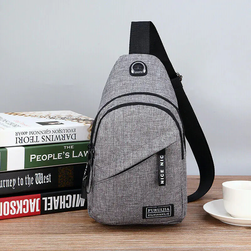 Sling Bag: Crossbody & Chest Fanny Pack for Travel - Winima