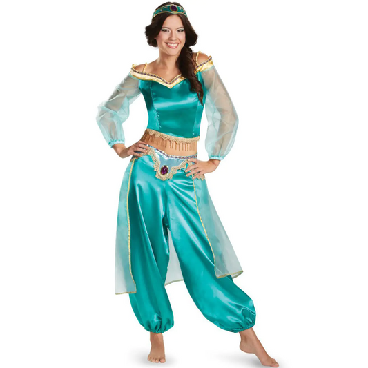 Halloween Costume Aladdin Lamp Role Play Outfit - Winima