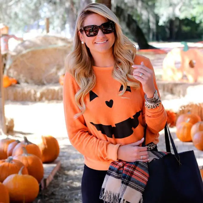 Halloween Pumpkin Sweatshirt - Winima